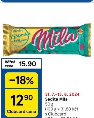 Oplatky Mila Sedita