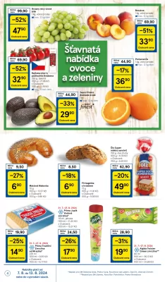 akční leták Tesco 7.8.2024-13.8.2024