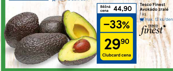 Avokádo Tesco Finest