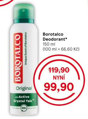 Deodorant sprej Borotalco