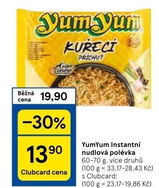 Instantní polévka YumYum
