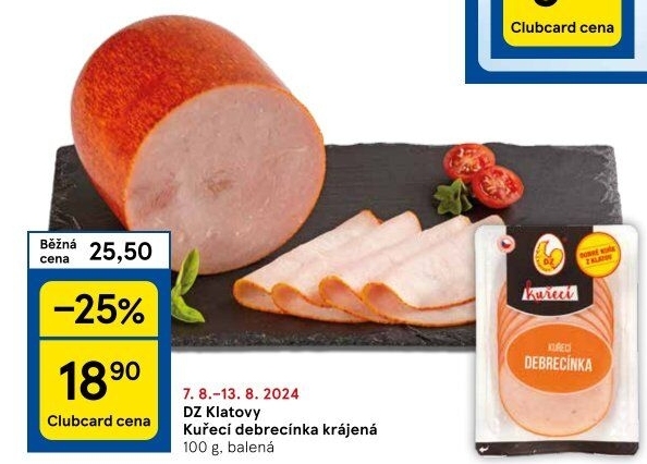 Kuřecí debrecínka DZ Klatovy