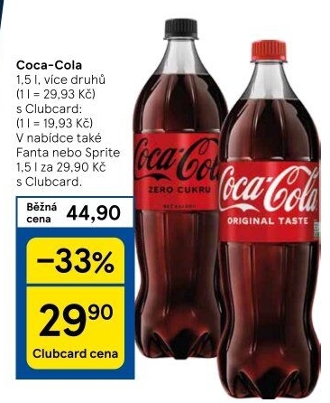 Limonáda Coca Cola