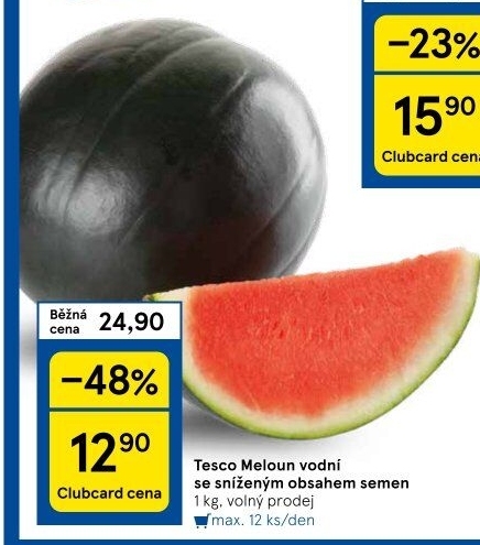 Meloun vodní Tesco