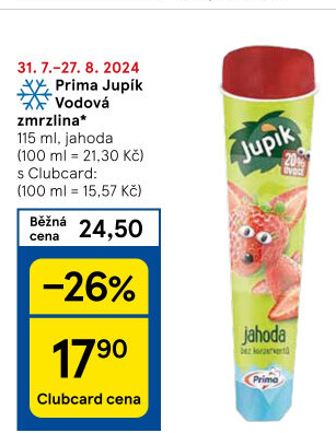 Nanuk Jupík v tubě Prima