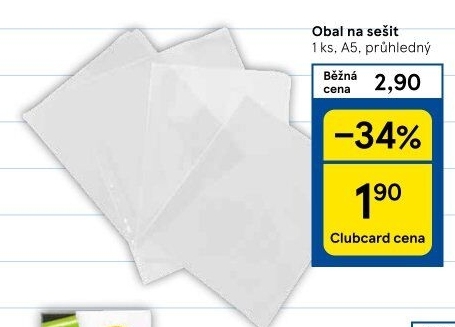 Obaly na sešity A5