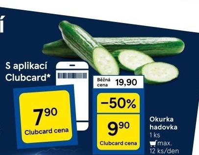 Okurka salátová - hadovka