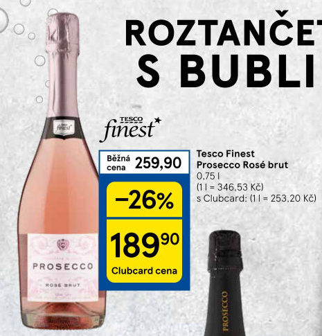 Prosecco Rose Tesco Finest