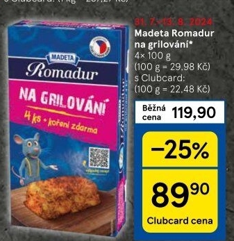 Sýr Romadur na gril Madeta
