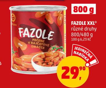 Fazole konzervované