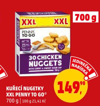 Nugetky kuřecí Penny To Go