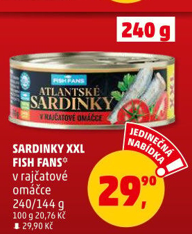 Sardinky v omáčce Fish Fans
