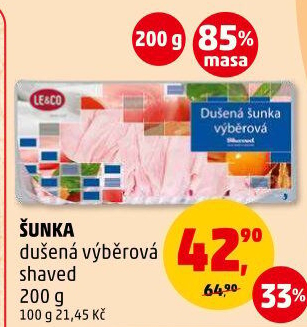 Šunka dušená výběrová LE&amp