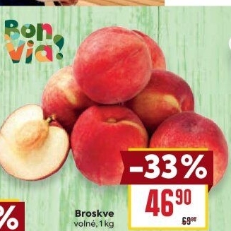 Broskve Billa Bonvia