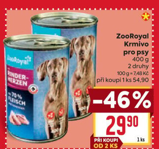 Konzerva pro psy ZooRoyal