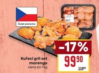 Kuřecí grilovací set Marengo