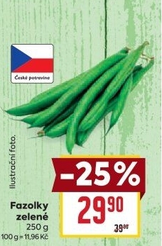 Lusky fazolové zelené