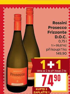 Prosecco DOC Frizzante Rossini
