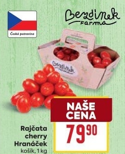 Rajčata cherry Farma Bezdínek