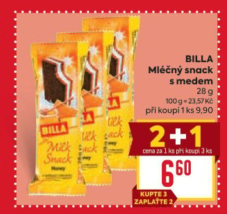 Řez mléčný Billa