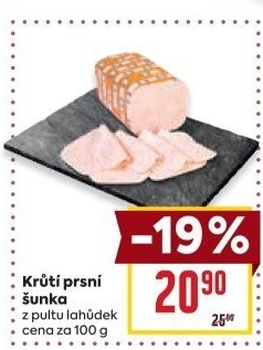 Šunka krůtí prsní