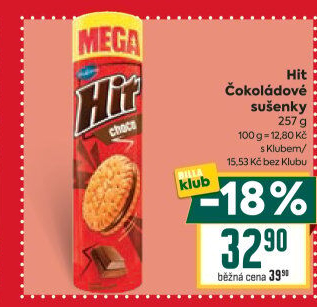 Sušenky Hit Bahlsen