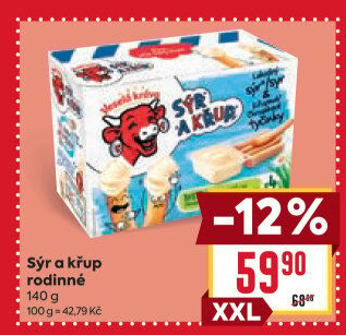 Sýr a křup Veselá kráva