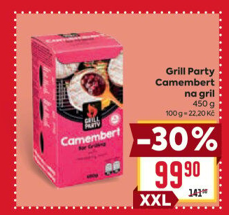 Sýr Camembert na gril Grill Party