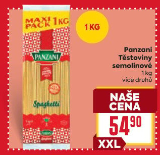 Těstoviny Panzani