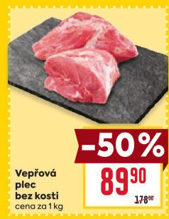 Vepřová plec bez kosti