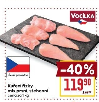 Kuřecí řízky mix Vocílka