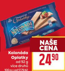 Oplatky Kolonáda Opavia
