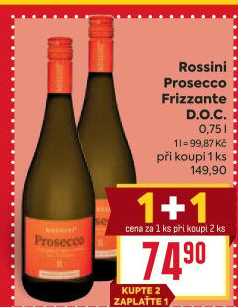 Prosecco DOC Frizzante Rossini
