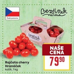 Rajčata cherry Farma Bezdínek