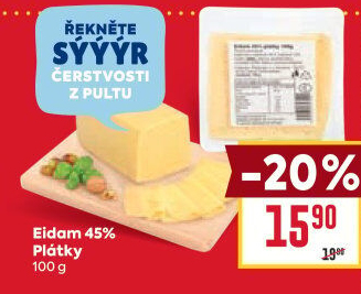 Sýr Eidam 45%