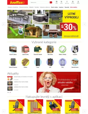 akční leták bauMax 7.8.2024-13.8.2024