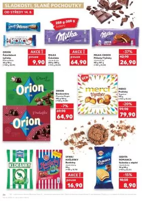 akční leták Kaufland 14.8.2024-20.8.2024
