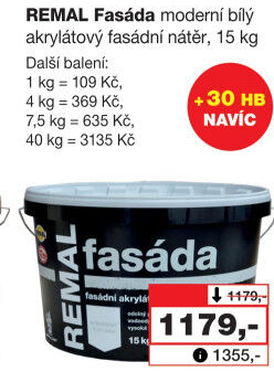 Fasádní barva Fasáda Remal