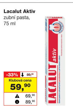 Pasta na zuby Aktiv Lacalut