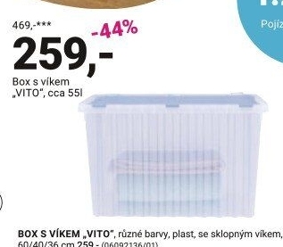 BOX S VÍKEM „VITO“