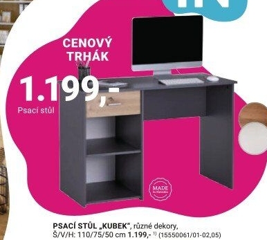 PSACÍ STŮL „KUBEK“