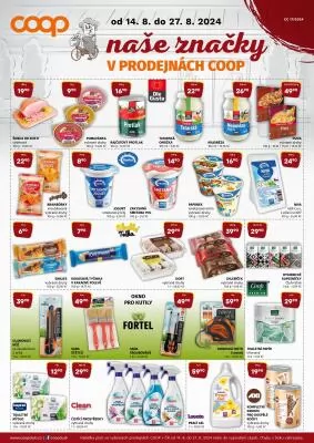 akční leták COOP 14.8.2024-27.8.2024