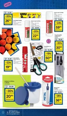 akční leták Tesco 12.8.2024-15.9.2024