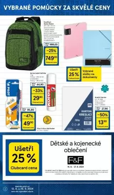 akční leták Tesco 12.8.2024-15.9.2024