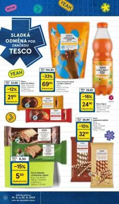 akční leták Tesco 14.8.2024-20.8.2024