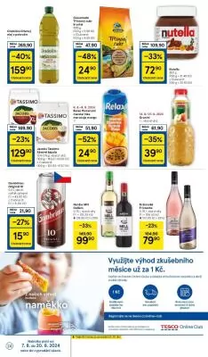 akční leták Tesco 14.8.2024-20.8.2024
