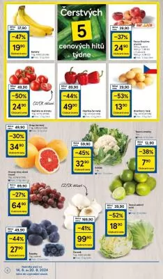 akční leták Tesco 14.8.2024-20.8.2024