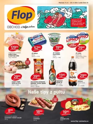 akční leták FLOP 14.8.2024-20.8.2024