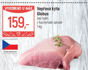 Vepřová kýta bez kosti Globus