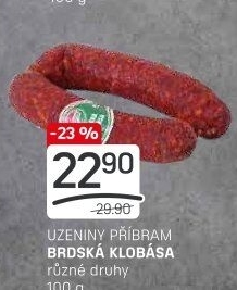 Brdská klobása Maso Příbram